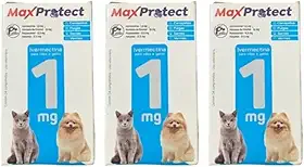 Anti Pulgas E Carrapatos Raças Pequenas E Gatos 12 Comprimidos - Max Protect