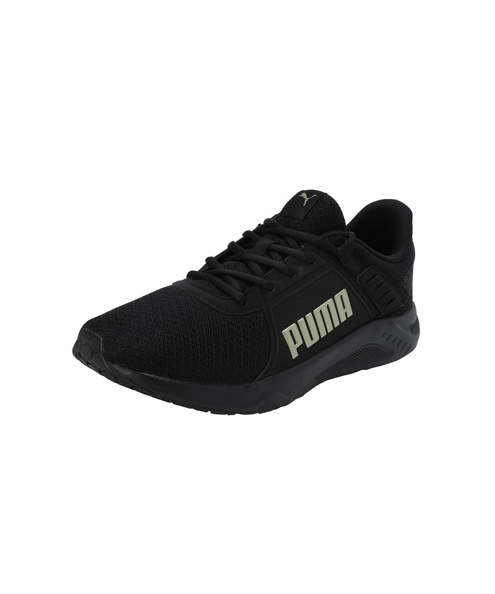Puma Mens FTR Xtraflow Black-Gold Running Shoe - 10 UK (31061701) (B0CQCKWP1T) Amazon Price History, Amazon Price Tracker
