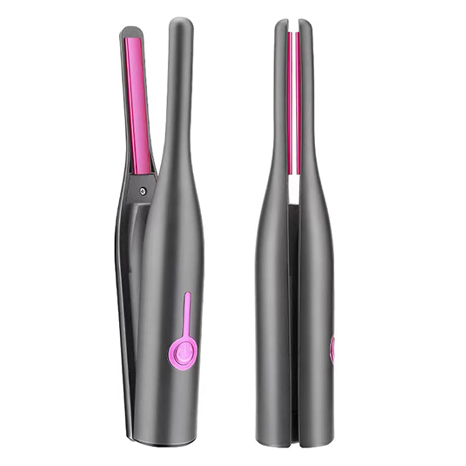 NALACAL Mini Straighteners Curl and Straighten 2 in 1, Wireless Small Pencil Straighteners, Fast Heating with Adjustable Temperature for Short Hair, Bangs, and Beards