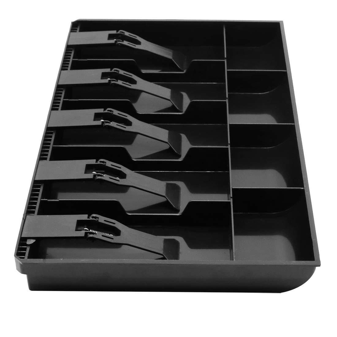 Cash Register Drawer Insert Tray with 5 Bill/4 Coin Compartments for
