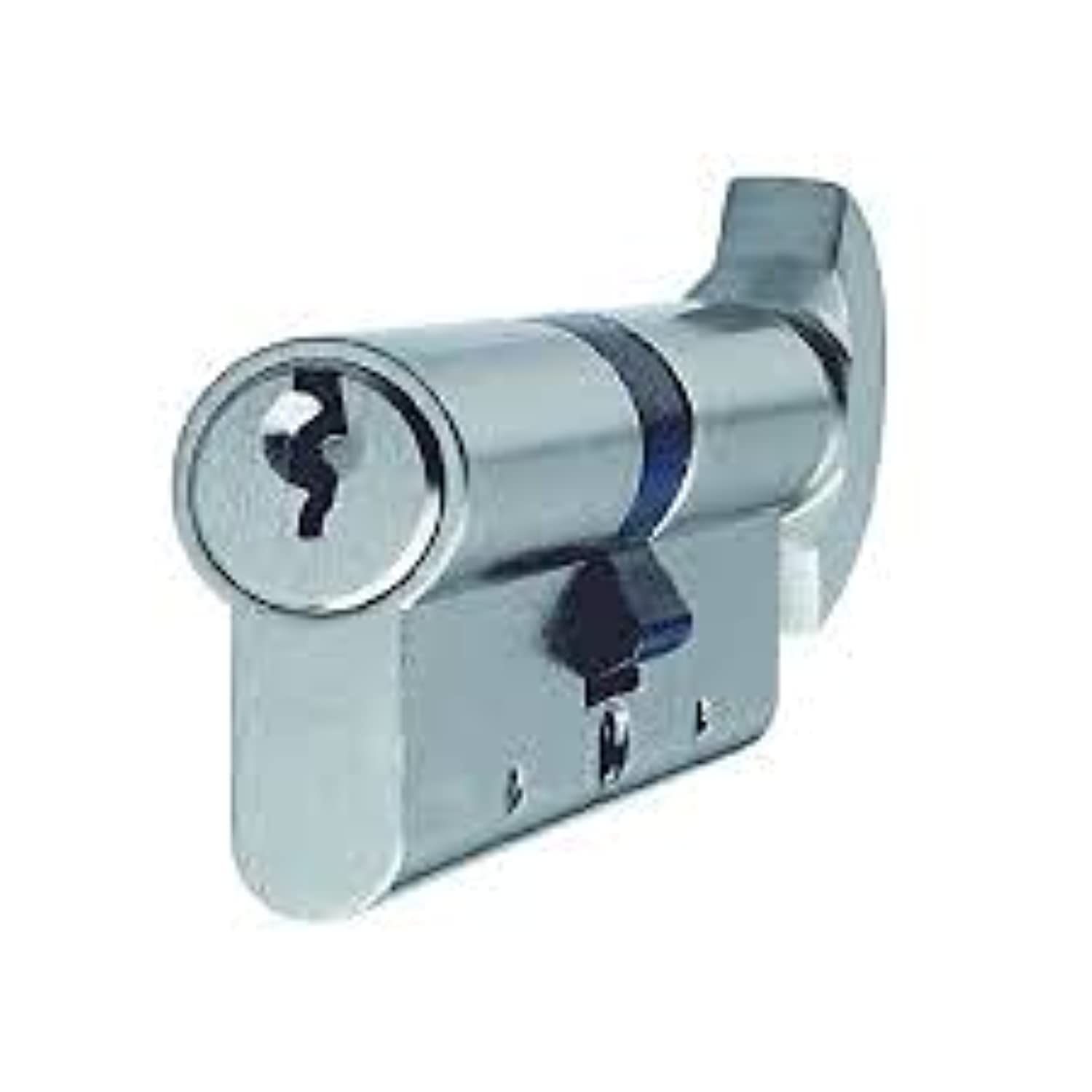 ABBASALI DOOR CYLINDER 70MM WITH ONE SIDE KNOB & ONE SIDE 3 KEY SN