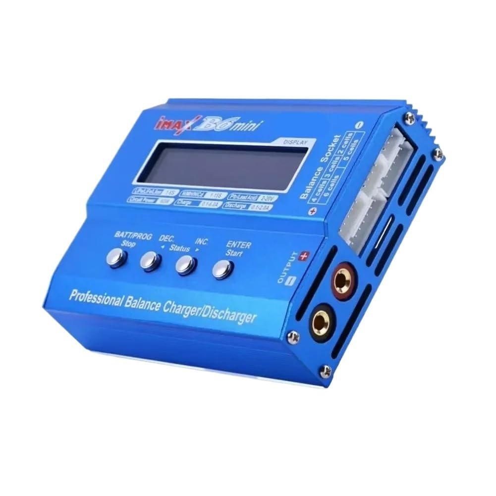pour pour iMAX B6 Mini 60W Max Balance Chargeur déchargeur pour LiPo Life LiIon pour Batteries NiMH NiCd Compatible avec RC Voiture Bateau Tran 1