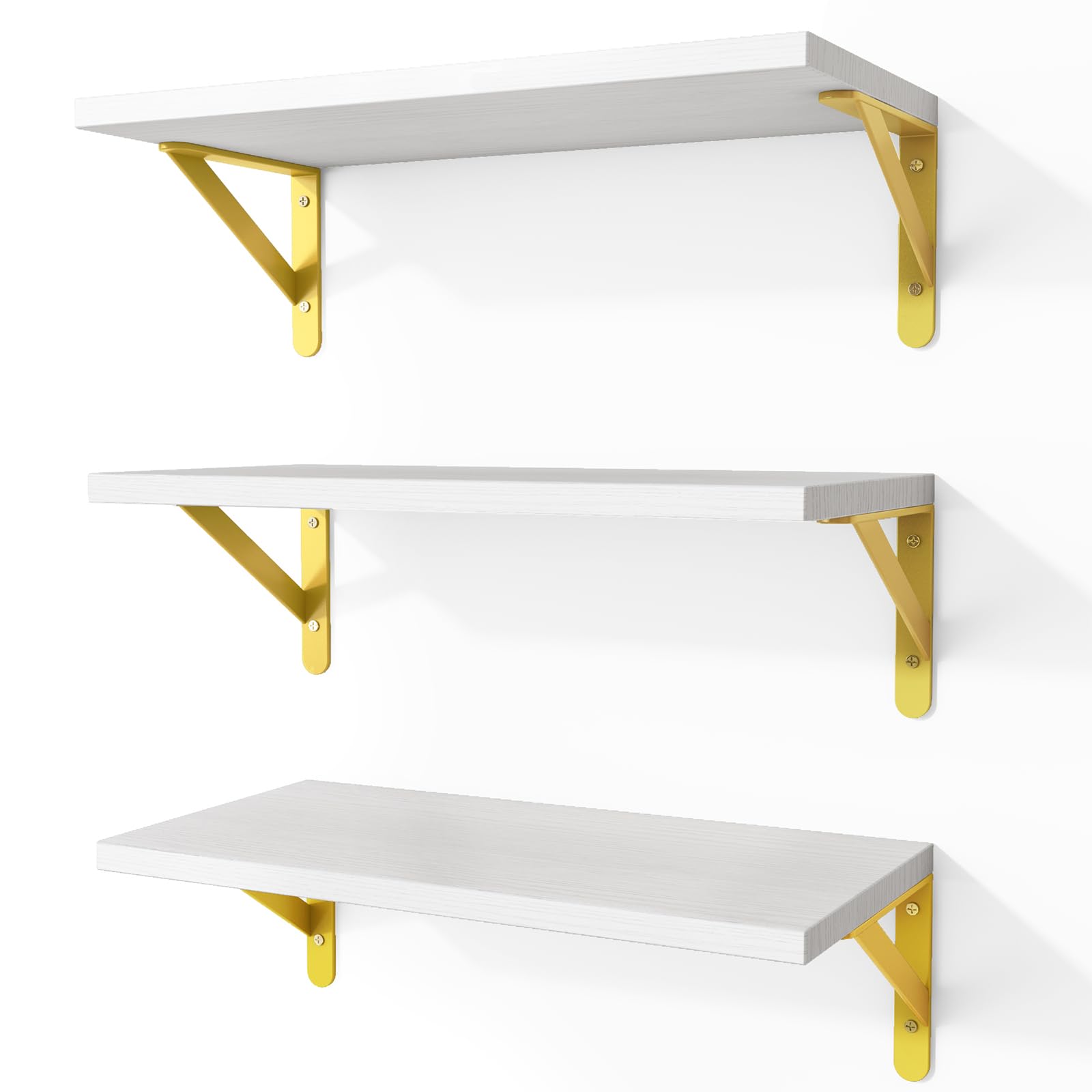 Fixwal Floating Shelves - Set of 4 -10