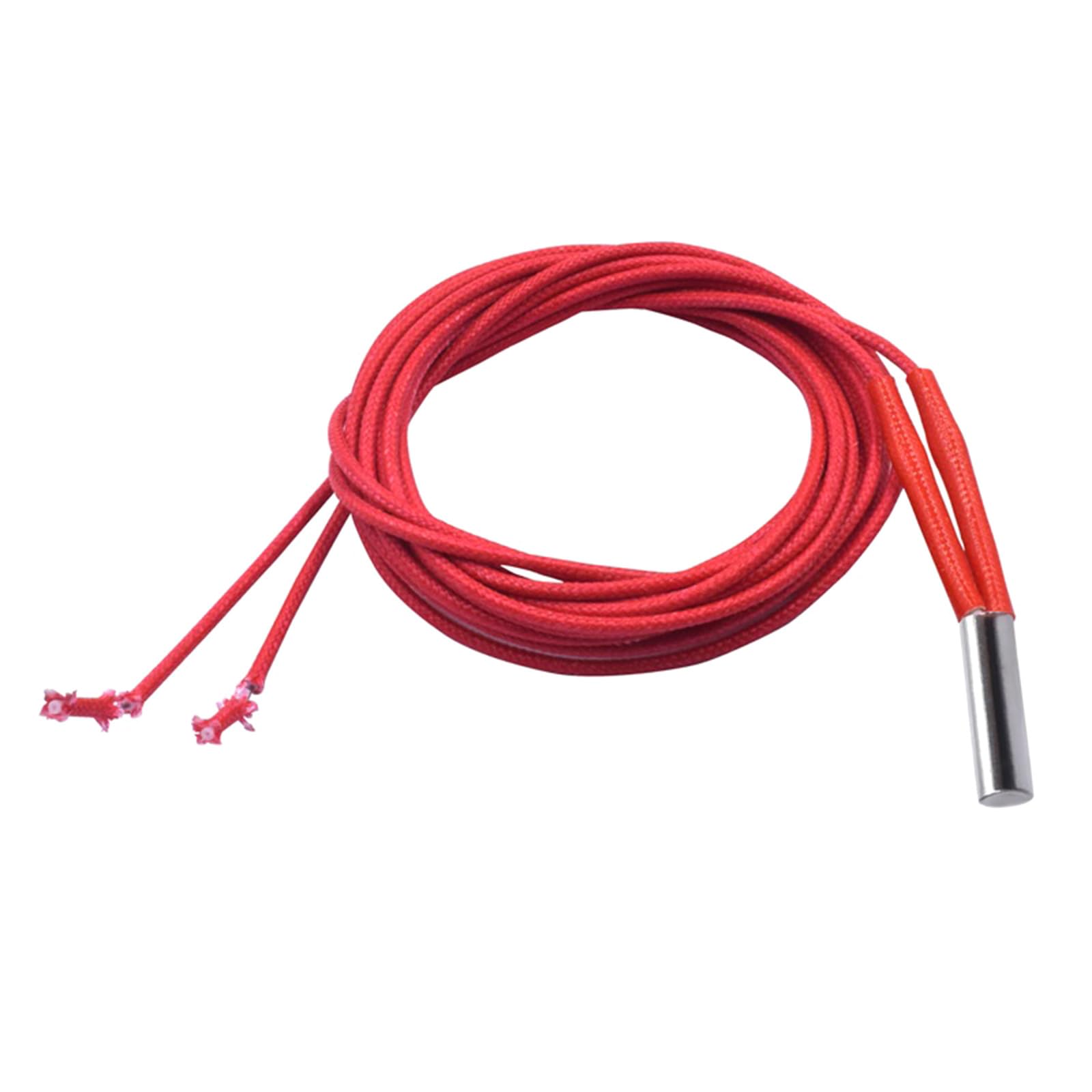 Jazuaiao 12V 24V 40W Ceramic Heater Cartridge for Optimaled 3D Printer Efficiency Heat Rod Single Ended Heater