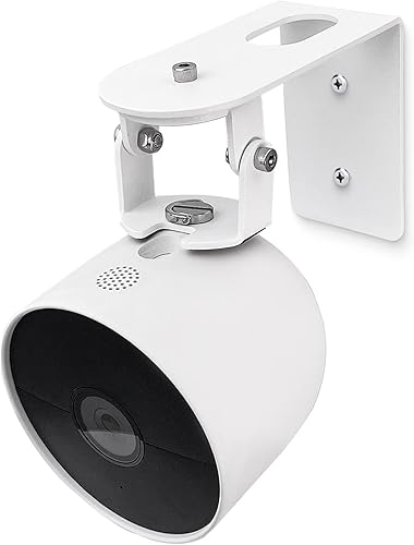Soporte de cámara Nest compatible con Google Nest Cam para exteriores o interiores, batería - 2 generación, 360 Vista anti-caída soporte de pared