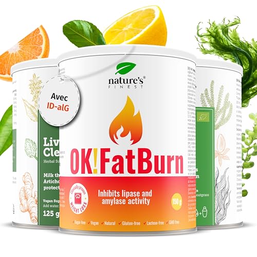 Nature's Finest Detox FatBurn - Augmentez la Combustion des Graisses, Soutenez la Santé du Foie et Nettoye Votre Corps Avec une Formule Premium D'ingrédients Naturels
