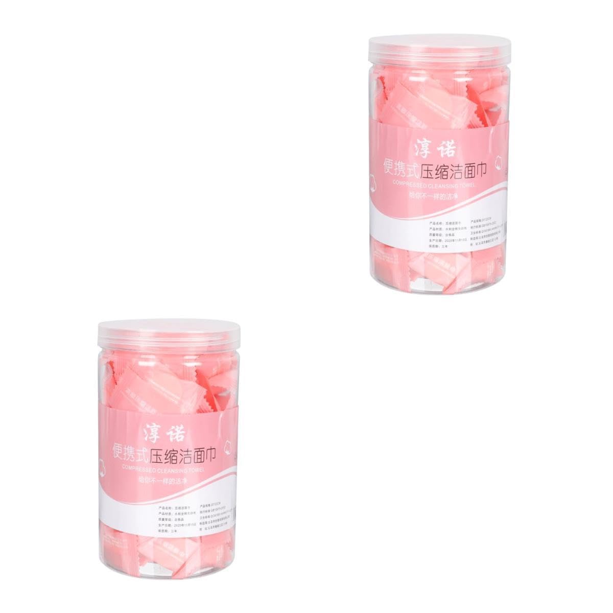 minkissy 200stücke Komprimierte Handtücher Tragbare Gesichtsreinigungstücher Für Hygienische Beauty-handtücher Im Praktischen Für Unterwegs