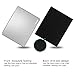 Carebol Gaming Mouse Pad. Ultra Thin Durable Waterproof Aluminum Fashion Mouse Pad with Rubber Base for Optical Mouse Laser Mouse 9.84x7.87x0.079 inches (Silver)