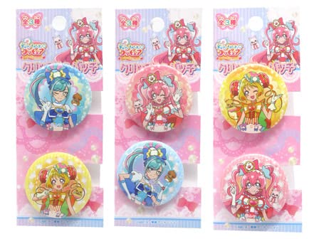 デリシャスパーティプリキュア　缶バッジ 映画 デリシャスパーティプリキュア 夢みるお子さまランチ！ ド