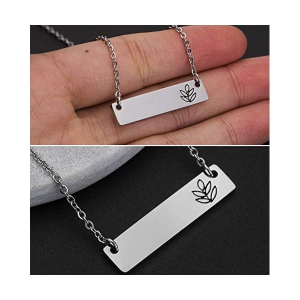 Bestill-Back-to-School-Gifts-for-Women-Teachers-Day-Bar-Necklace-Stainless-Steel-18-inches-with-Thank-You-Card-Appreciation-Gifts Bestill Back to School Gifts for Women Teacher's Day Bar Necklace Stainless Steel 18 inches with Thank You Card Appreciation Gifts