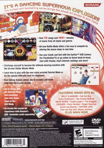 Dance Dance Revolution Super Nova jeu danse PS2 import US NTSC