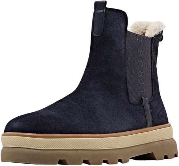 Botas Cortas De Gamuza Para Mujer ESPRIT - Cálidas, Cómodas Y Con Estilo Casual