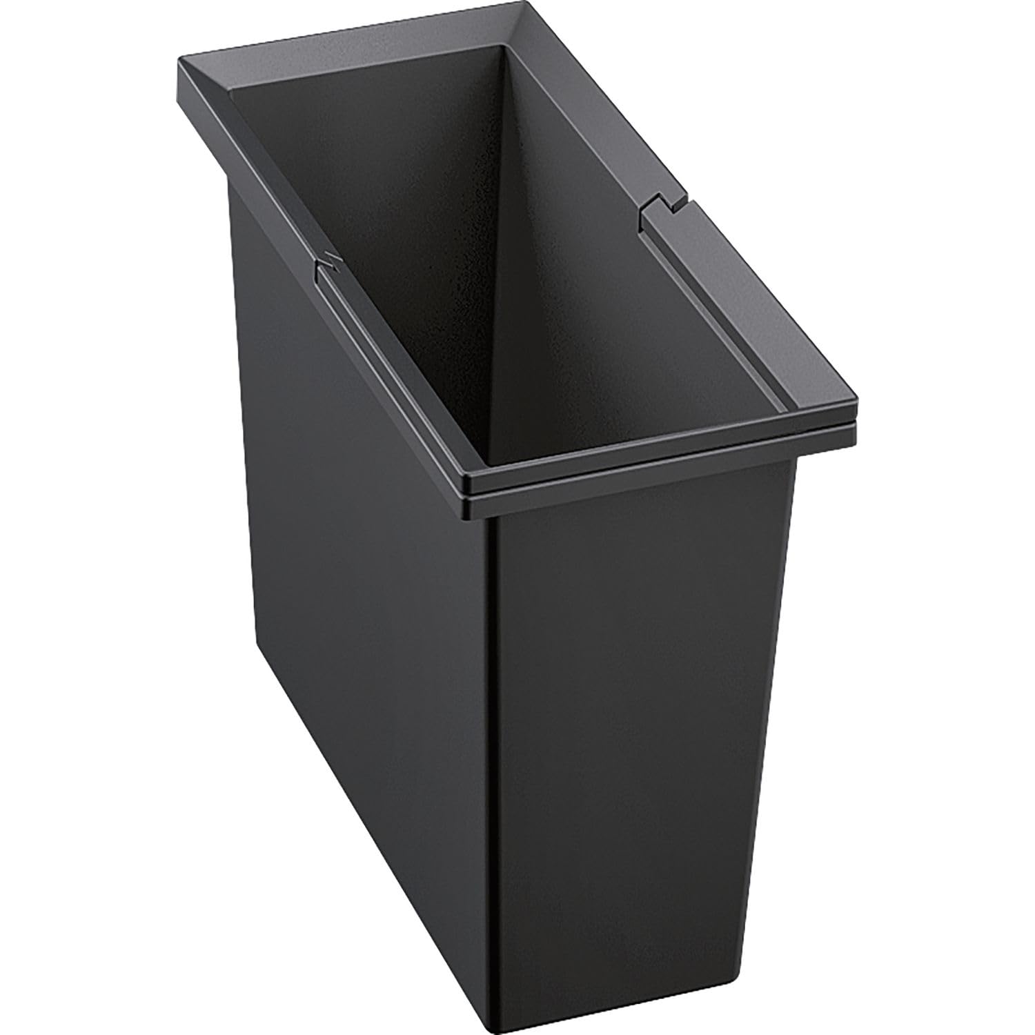 BLANCO Select Poubelle 15 l compatible avec système de tri sélectif encastrable, en plastique, anthracite