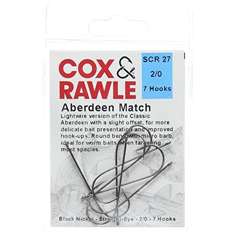 Cox & Rawle Aberdeen Match Hook - Black, Size 4 Cover