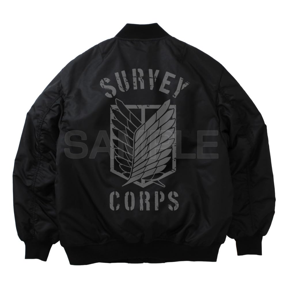 Amazon.co.jp: 【公式】コスパ 進撃の巨人 調査兵団 MA-1ジャケット