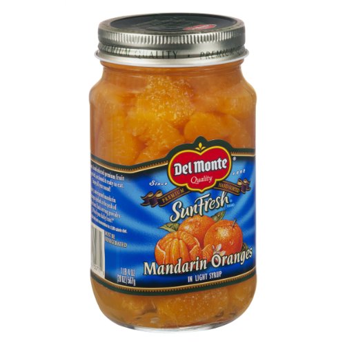 Del Monte Foods Xd Sun Fresh Mandarin Oranges Jar, 20 oz