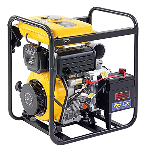 Pro-Lift-Werkzeuge Waterpomp 4" dieselpomp 1600l/min pomp 96 m³/h E-start vuilwaterpomp diesel pomp - Afbeelding 4