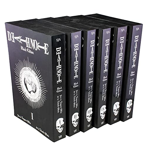  Death Note Black Edition Volume 1-6 Collezione 6 libri impostati da Tsugumi Ohba