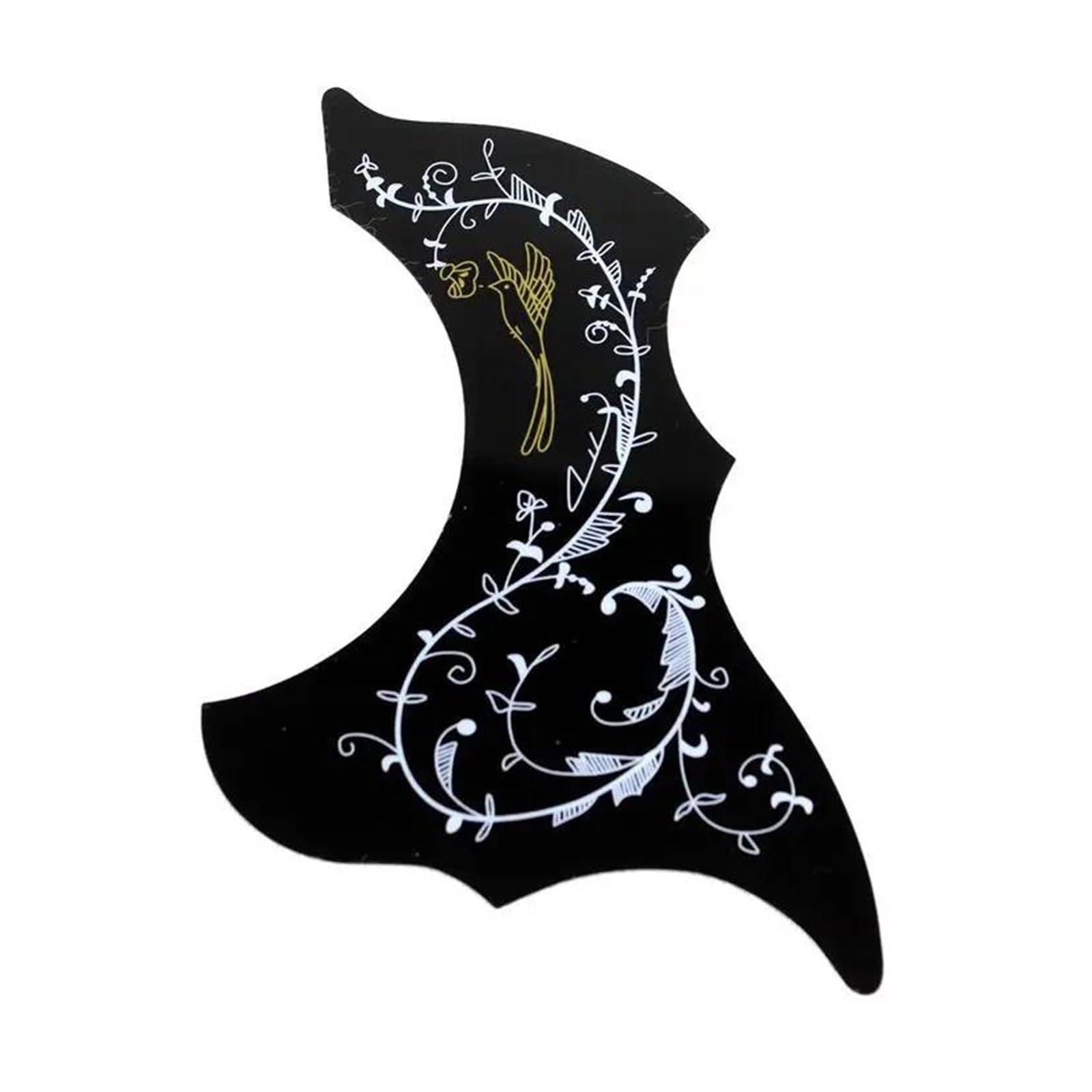 Guitar Pickguard Professional Folk Acoustic Guitar Pickguard Top Self Pick Sticker Acoustic Guitar Accessories(2)