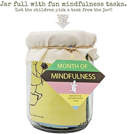 Mindfulness with Kids: Rustic jar full of mindful tasks and challenges for Kids (and Big Kids)