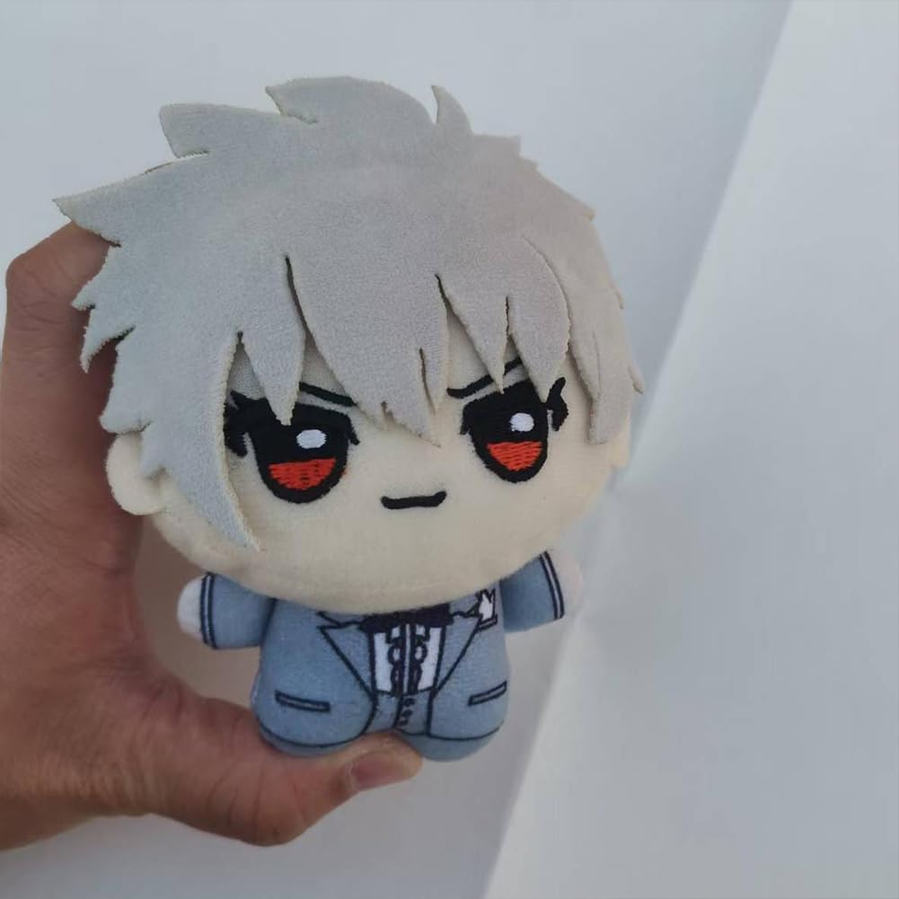 Zhongkaihua Ayanami Rei Plüschfigur-Kissenanhänger, 10 cm, Ayanami-Rei-Spiel, PP-Baumwolle, weich, gefüllt, pelzig, Autotasche, Zuhause, Sofa, Dekoration für Fans