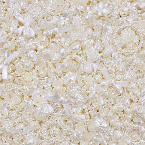 Image of Ulalaza 50 pcs Slime Charms Mixed Set Resin Flatback Making Supplies for DIY Craft Making and Ornament Scrapbooking Beads Assorted Candy Fruit Cake Ornament