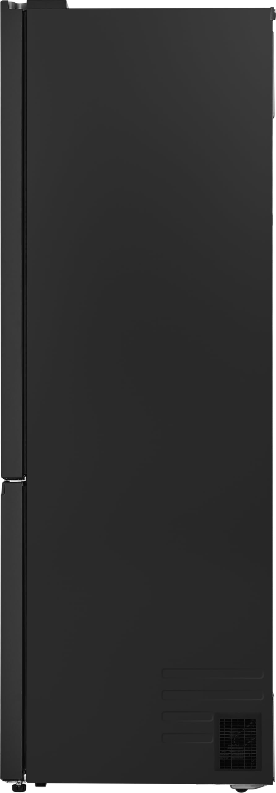 LG GBGW92GCEV Fit&Max Kühl-/Gefrierkombination (465 L, Energieklasse C) vollintegrierbar oder freistehend mit InstaView, FRESHConverter+, Total No Frost, MyBox, Schwarz