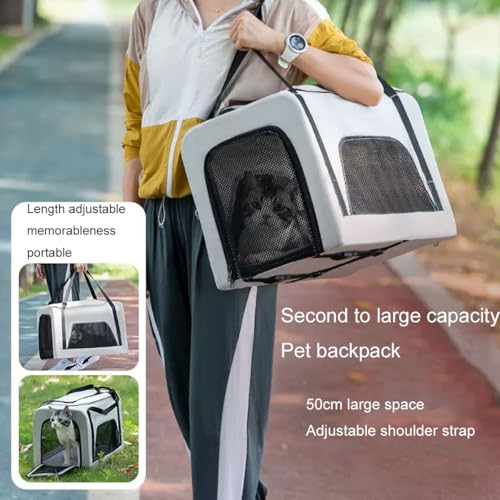 Cochecito para mascotas doble: la solución plegable para pasear dos perros 4
