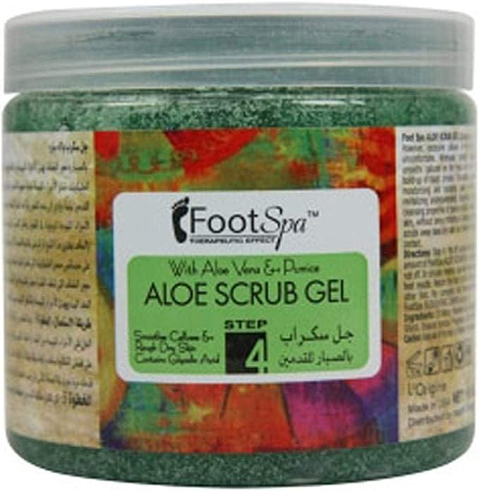Foot SpaALOE SCRUB GEL 16OZ
