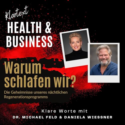 Page de couverture de Warum schlafen wir – Im Gespräch mit Schlafmediziner Dr. Michael Feld
