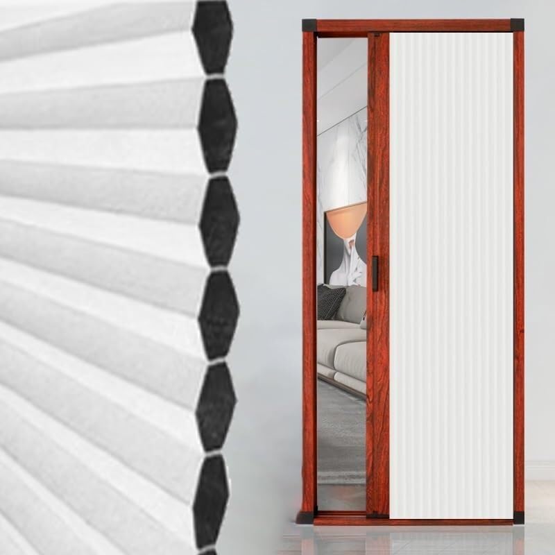 Cloison de séparation pliable amovible en nid d'abeille étanche pour chambre coucher et cuisine