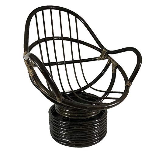 International Caravan Bali Rattan Swivel Rocker Chair (Cushion not Included)