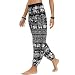 Nuofengkudu Mujer Hippies Pantalones Harem Tailandeses Boho Estampados Bolsillos Cintura Alta Baggy...