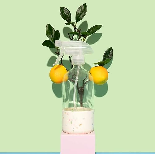 Miniatura 5 de WHIMSY + WELLNESS Base protectora de silicona para botella recargable de vidrio, antideslizante, duradera y multiusos, (2 bases de silicona