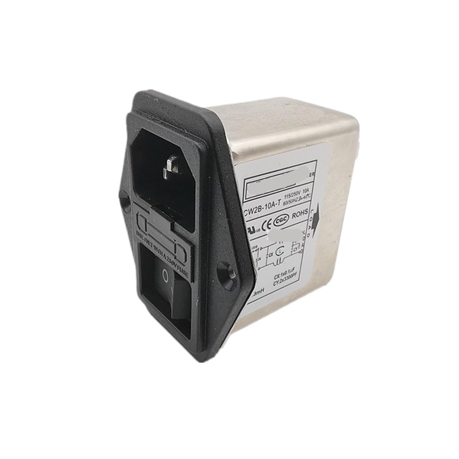 WBBAYDRFR Single-phase power filter CW1B-06A-T 6A 10A CW2A-10A-T CW1D CW2C CW2B(CW2B -10A- T 10A)