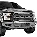 SUNPIE 15-17 F150 Grill Raptor-Style Front Bumper Gray Grille for F150 2015/2016/2017 (F&R LETTERS NOT INCLUDED)