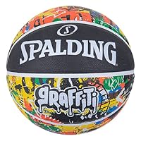 Spalding Basketball - Graffiti Series - Size 5 - Rainbow/Multicolor - Outdoor - Rubber