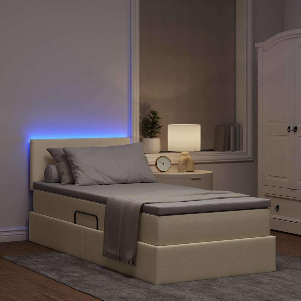 Tessuto premium con contenitore idraulico Design moderno con LED Cremisi