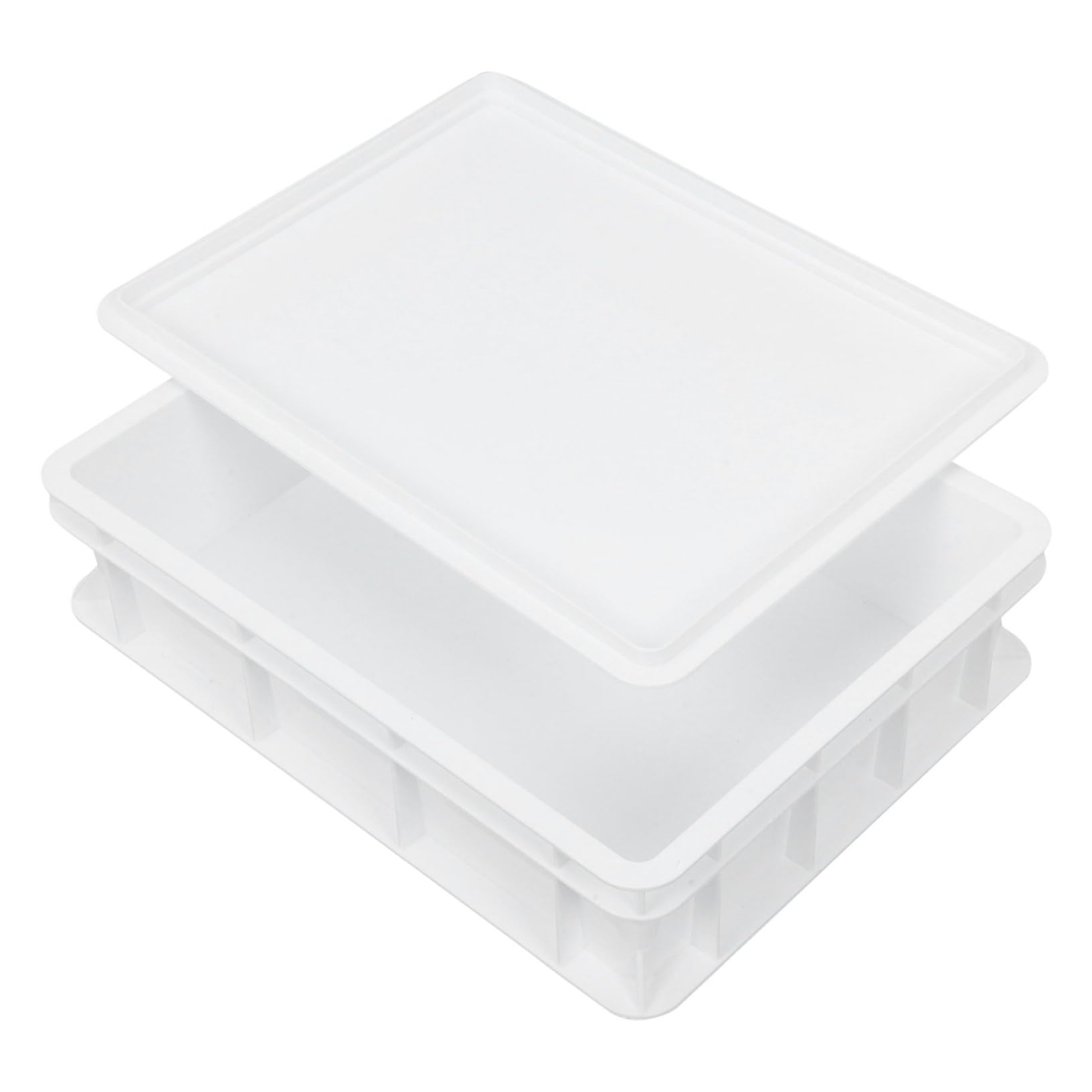 Cabilock Stackable Pizza Dough Proofing Box with Lid Bread Fermentation Container for Home and Commercial Use Versatile Kitchen Storage