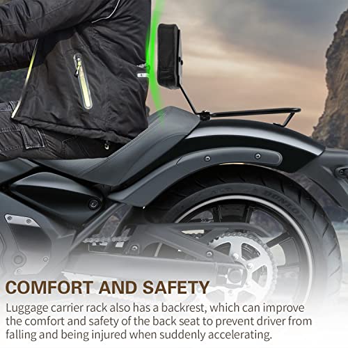TAZGANTAX Sissy Bar Luggage Rack