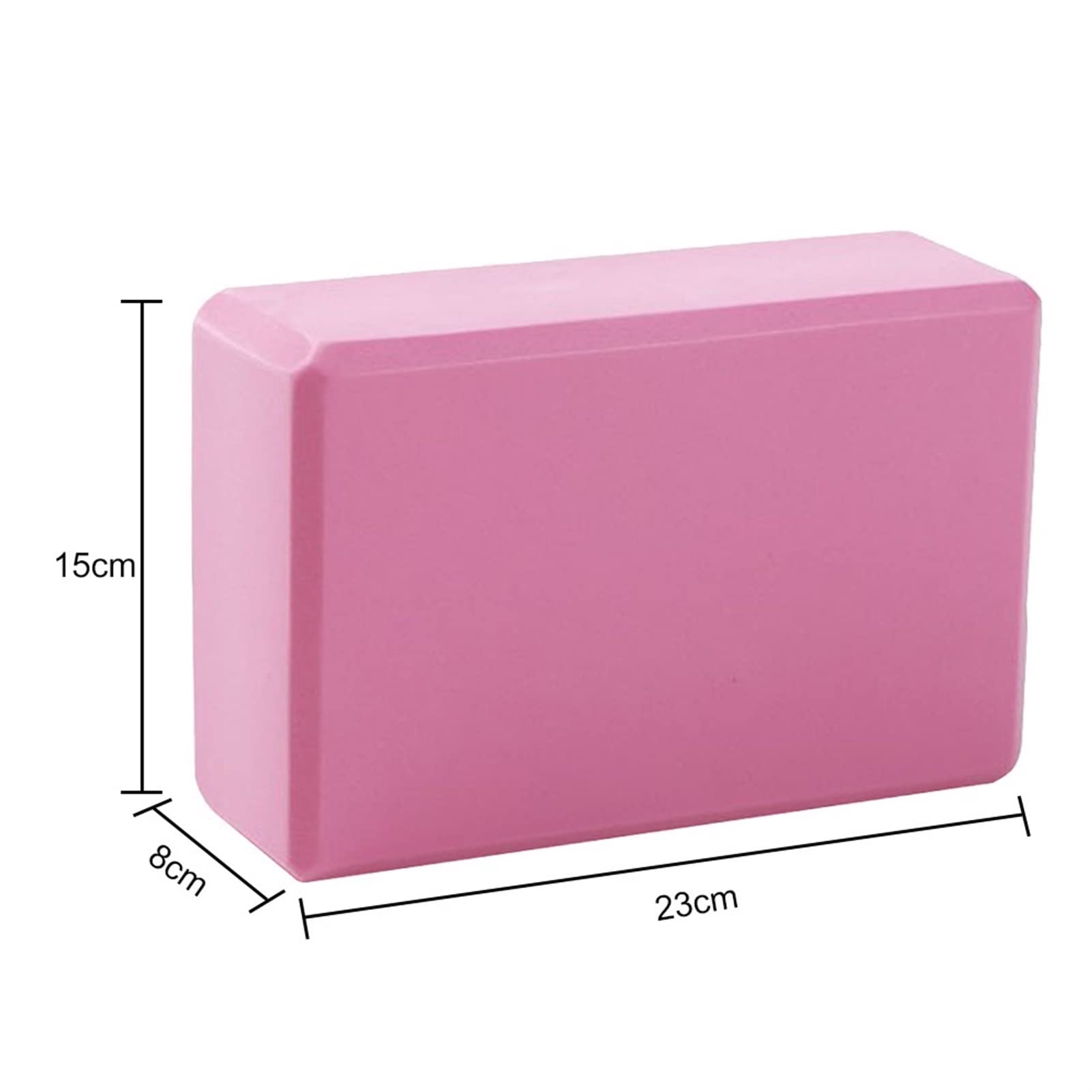JINGYAN Briques yoga Eva Mousse Yoga Block accessoires Brique Pilates Colonne Fitness Sport Equipement Retour Exercice Bodybuilding for Home Gym