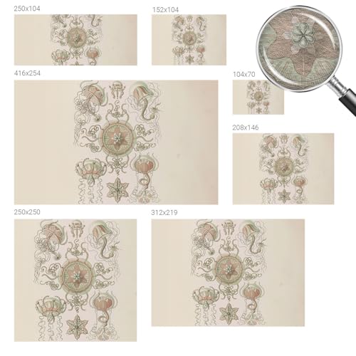 Pose murale facile avec colle incluse motif sous-marin - 6