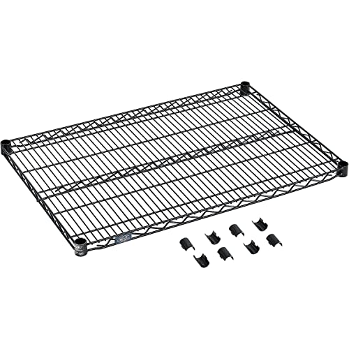 Image of Nexel Nexelon Additional Wire Shelf for Wire Shelving Units, 600-800 lb Capacity, 24 inchW x 42 inchL, Blue