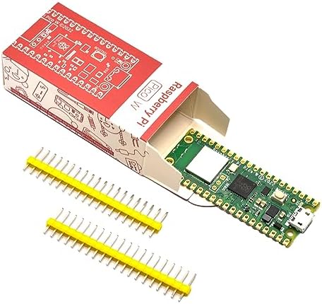 Official Raspberry Pi Pico W Board, Built-in WiFi, RP2040 Chip, Dual ...
