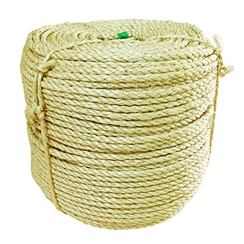 Corda Sisal 6mm (1/4) - 220 metros Corda Naval Artesanato