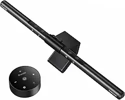 Lâmpada de monitor Quntis, Luz cuidar dos olhos, lâmpada LED de leitura com escurecimento automático, barra de luz, controle ao toque, sem necessidade de lâmpadas de mesa para economizar espaço