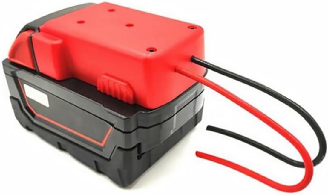 Battery Pack Adapter 14.4-18v Power Wheel Adapter Kit Output for DIY Projects Dock Connector