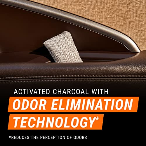 Image of Armor All Fresh FX Charcoal Bag Deodorizer (9 Count) - Charcoal Deodorizer Bags for Cars, Natural Bamboo Car Air Freshener