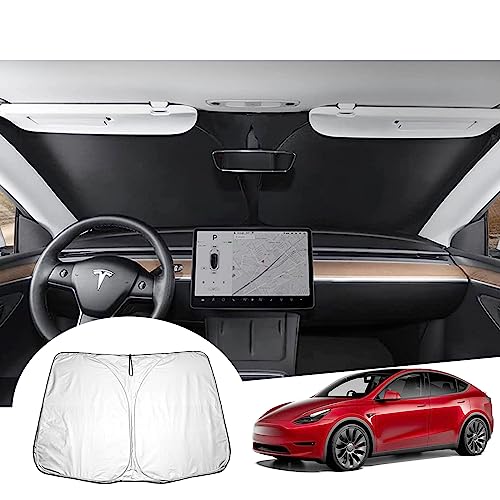 Paresoleil Intérieur Tesla Evite Volant Brûlant et Surchauffe de Habitacle