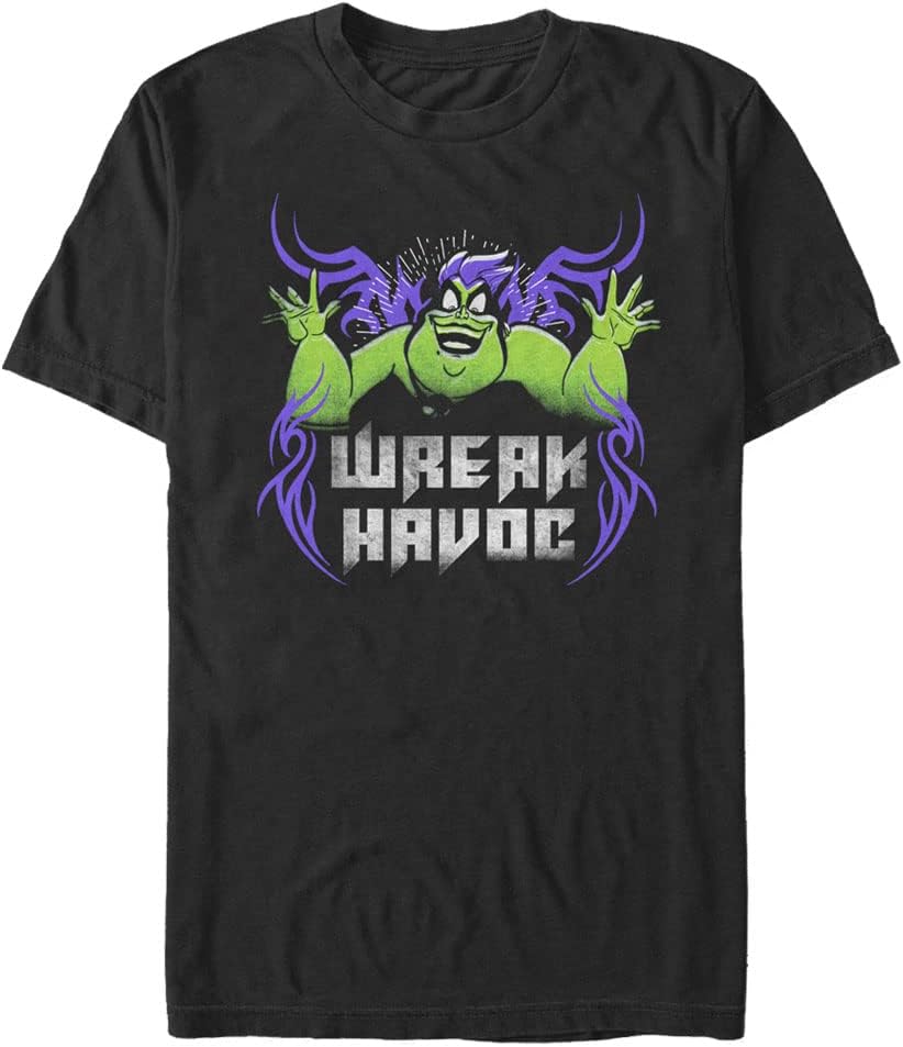 Disney Big & Tall Villains Ursula Wreak Havoc Men's Tops